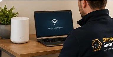 Smart home WiFi and connectivity setup